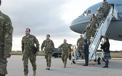 Military Troop Movement and Group Travel